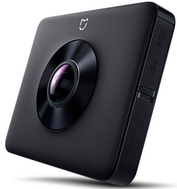 cámara para grabar vídeos de realidad virtual 360º
