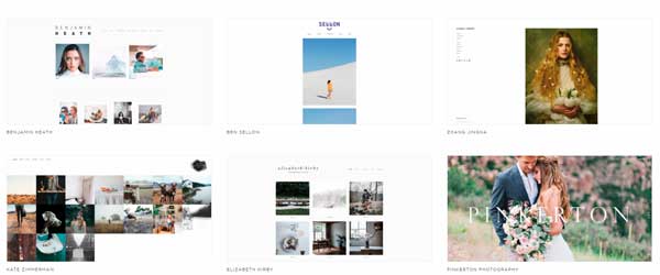 páginas web para fotógrafos