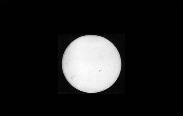 la primera fotografía del sol